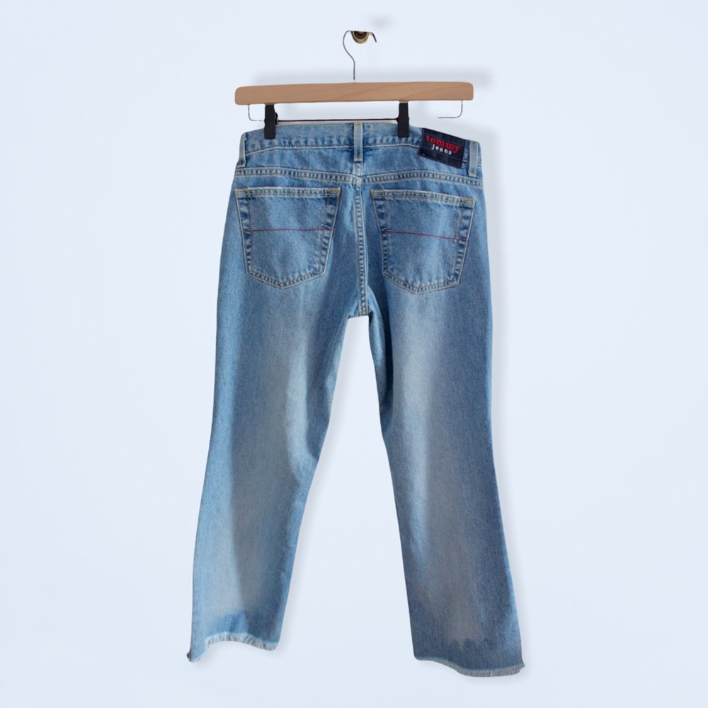 TOMMY HILFIGER Vintage 1999 Jeans w/ Raw Hem - Picture 3 of 13